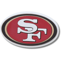 Crocs NFL San Francisco 49ers Logo Jibbitz™ charms Women|Men|Jibbitz™ Charms