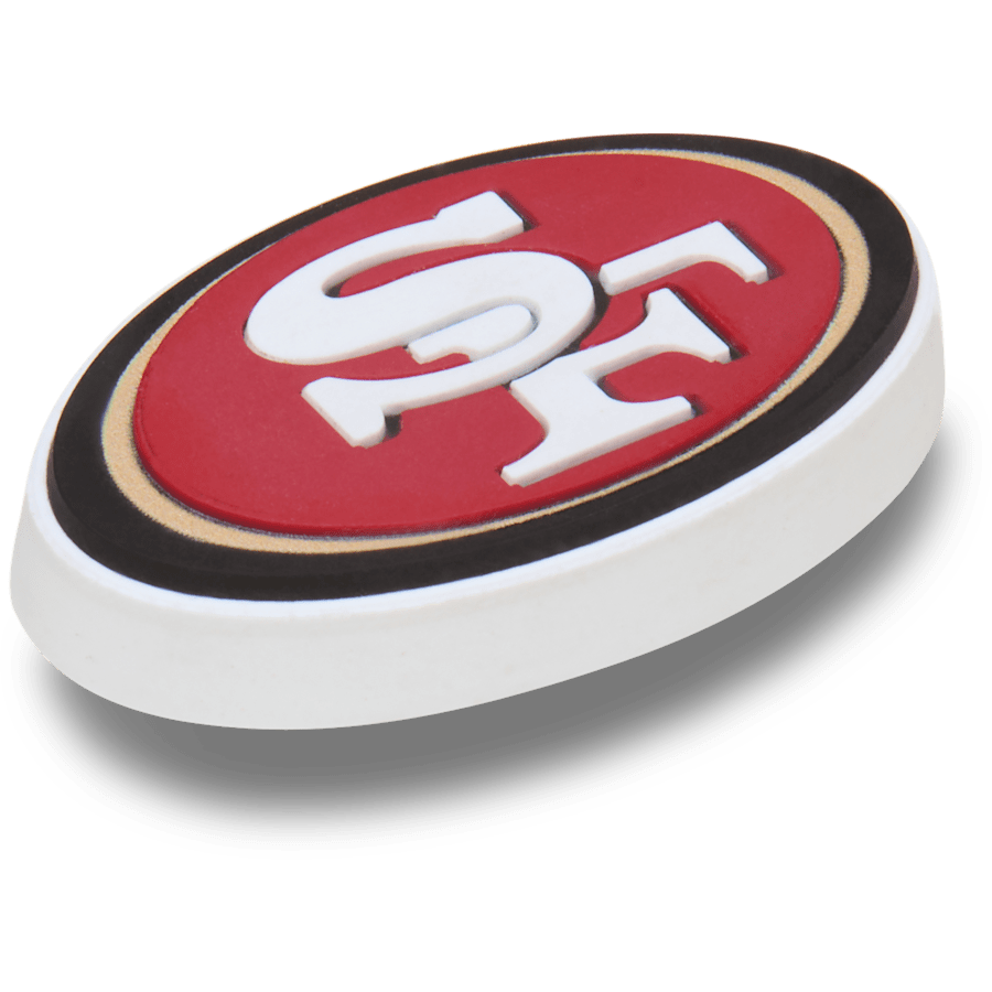 Crocs NFL San Francisco 49ers Logo Jibbitz™ charms Women|Men|Jibbitz™ Charms