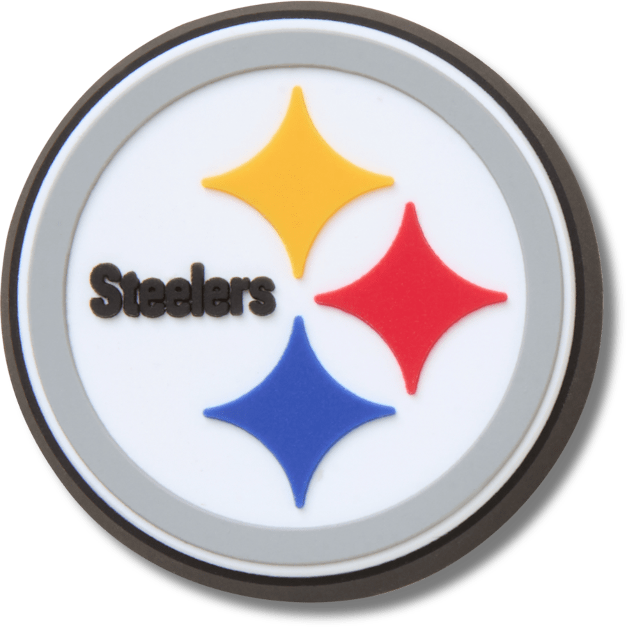 Crocs NFL Pittsburgh Steelers Logo Jibbitz™ charms Women|Men|Jibbitz™ Charms