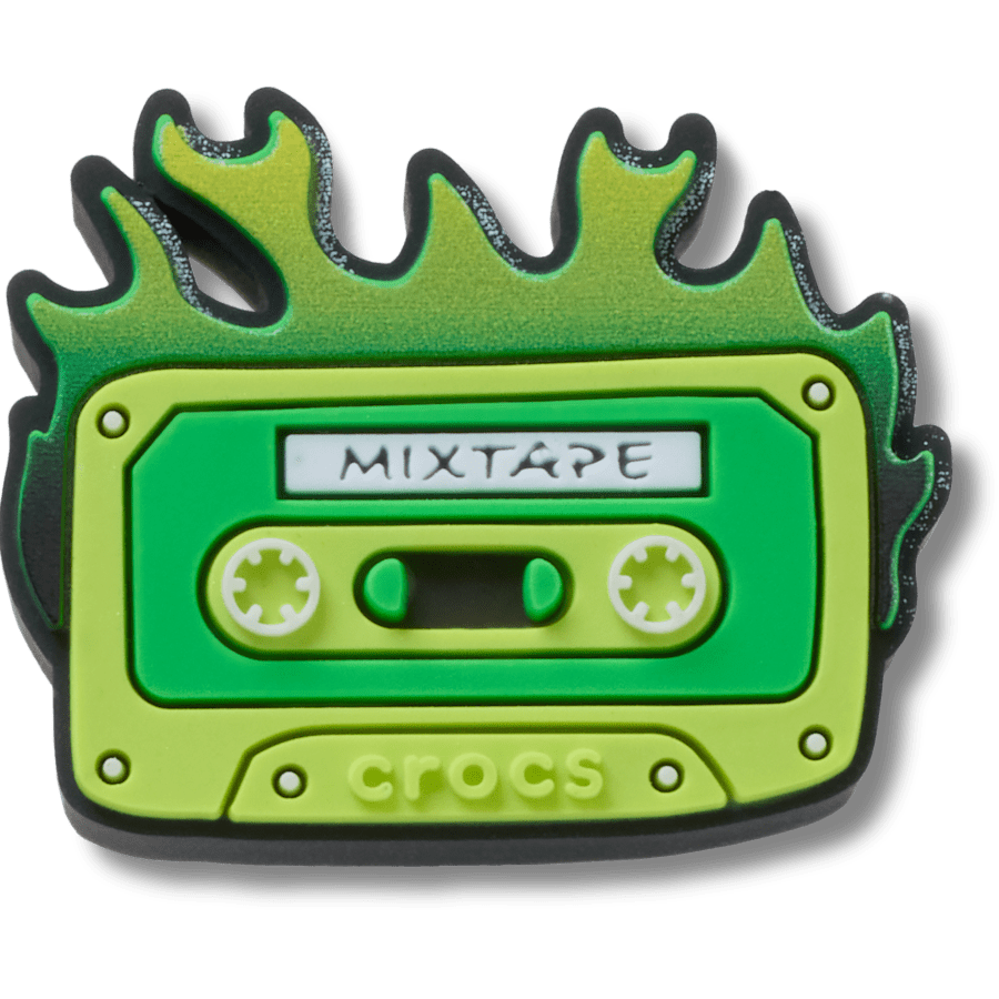 Crocs Lights Up Fire Mix Tape Jibbitz™ charms Women|Men