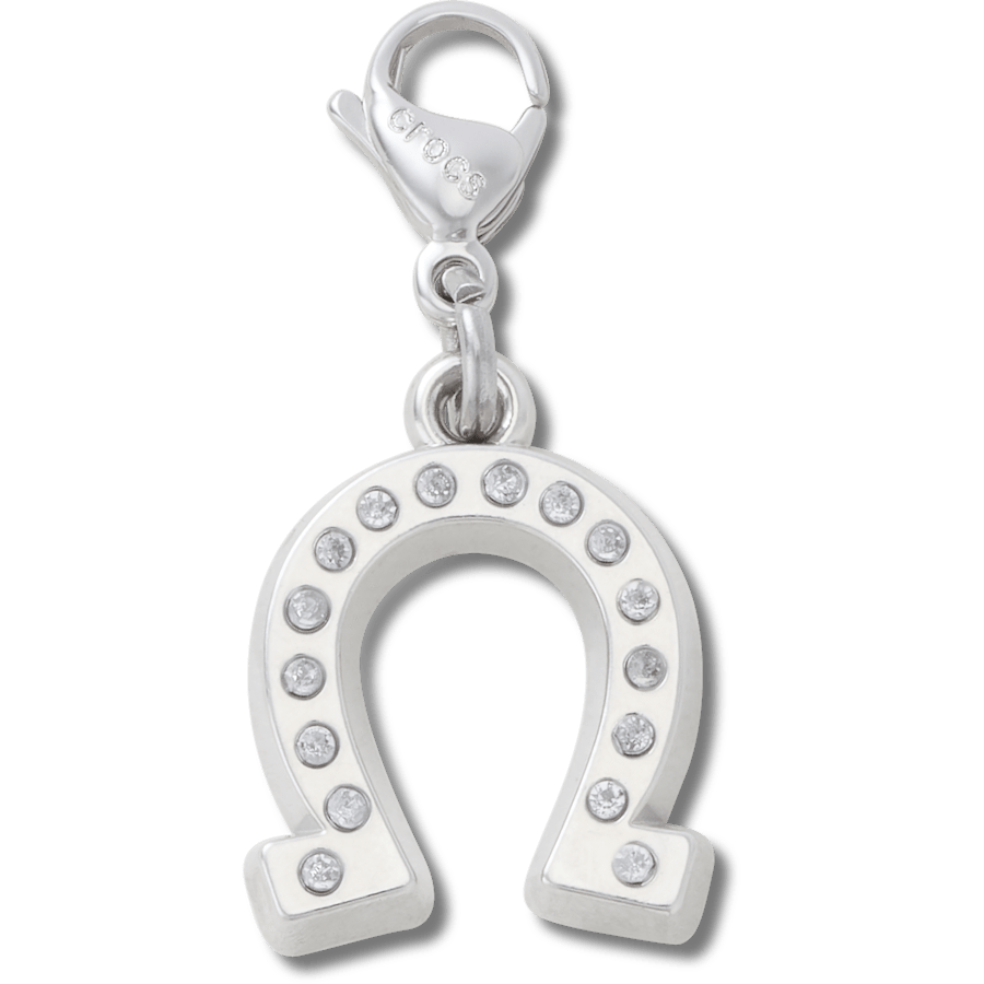 Crocs Lucky Silver Horseshoe Charm Jibbitz charm Women|Men|Kids