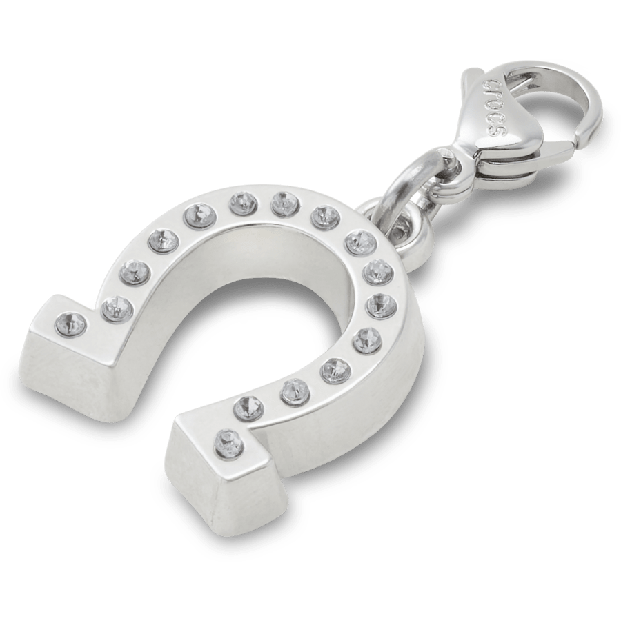 Crocs Lucky Silver Horseshoe Charm Jibbitz charm Women|Men|Kids