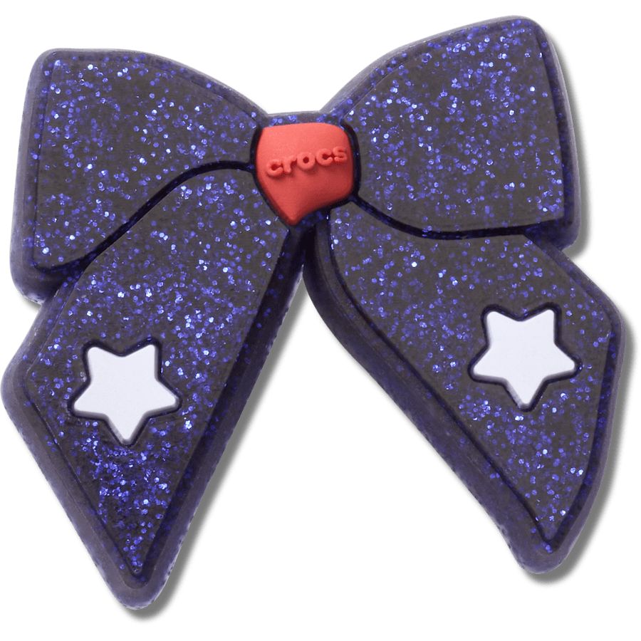 Crocs Glittery Blue Bow Jibbitz™ charms Women|Men|Jibbitz™ Charms