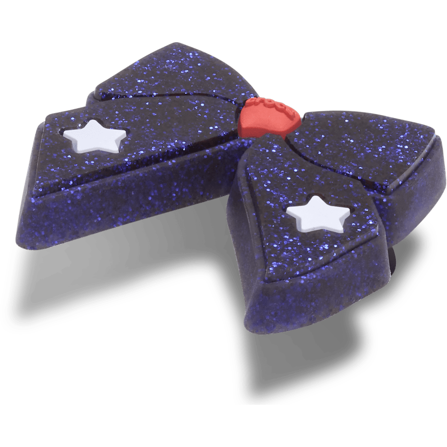 Crocs Glittery Blue Bow Jibbitz™ charms Women|Men|Jibbitz™ Charms