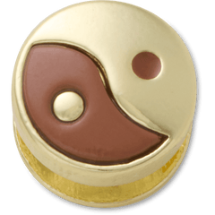 Crocs Brown Yin Yang Icon Jibbitz™ charms Women|Men|Jibbitz™ Charms