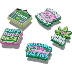 Crocs 420 Hemp Cuties 5 Pack Jibbitz™ charms Women|Men|Jibbitz™ Charms