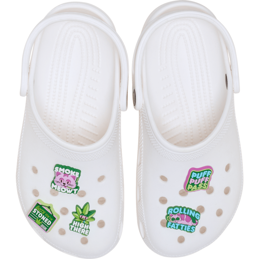 Crocs 420 Hemp Cuties 5 Pack Jibbitz™ charms Women|Men|Jibbitz™ Charms