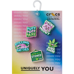 Crocs 420 Hemp Cuties 5 Pack Jibbitz™ charms Women|Men|Jibbitz™ Charms