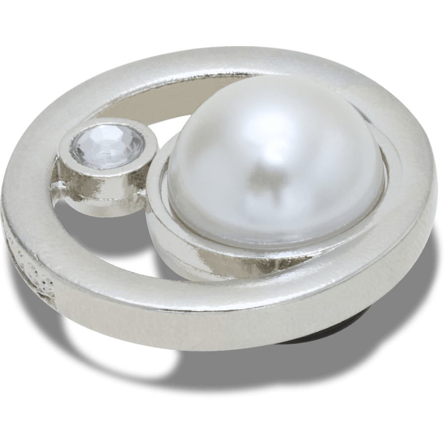 Crocs Silver Ring With Pearl Jibbitz™ charms Women|Men|Jibbitz™ Charms