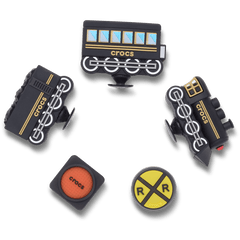 Crocs 3D Train 5 Pack Jibbitz™ charms Women|Men|Jibbitz™ Charms