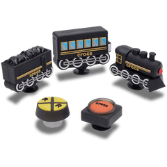 Crocs 3D Train 5 Pack Jibbitz™ charms Women|Men|Jibbitz™ Charms