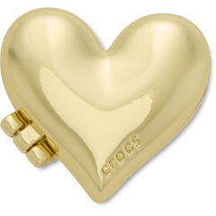 Crocs Gold Bubble Locket Heart Jibbitz™ charms Women|Men|Jibbitz™ Charms