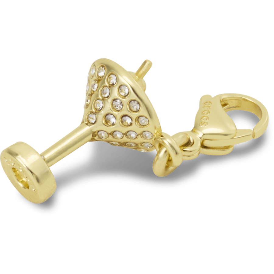 Crocs Gold Martini Charm Jibbitz charm Women|Men|Kids