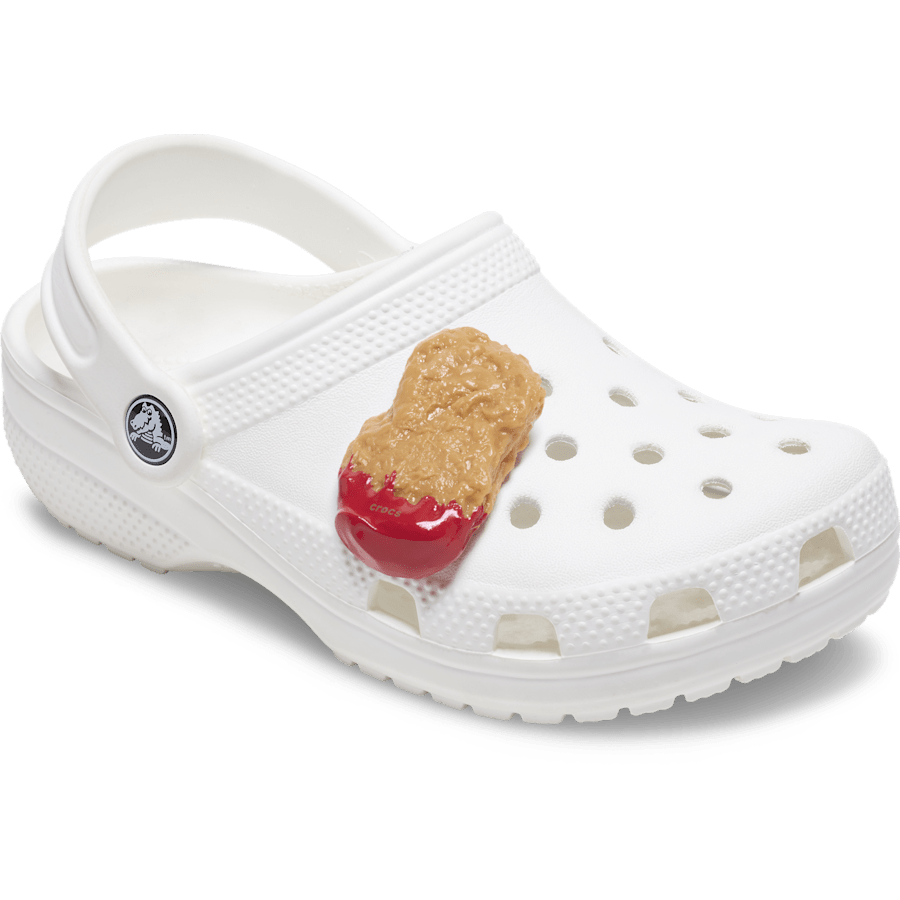 Crocs Chicken Nugget Dipped Ketchup Jibbitz™ charms Women|Men