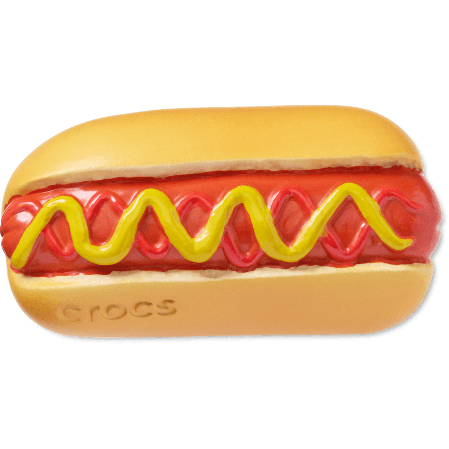 Crocs Hot Dog Dipped in Mustard Jibbitz™ charms Women|Men|Jibbitz™ Charms
