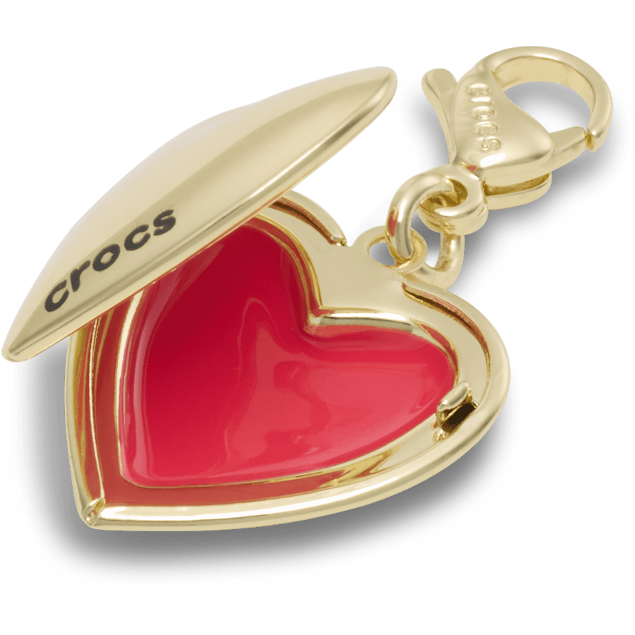 Crocs Gold Locket Charm Jibbitz charm Women|Men|Kids