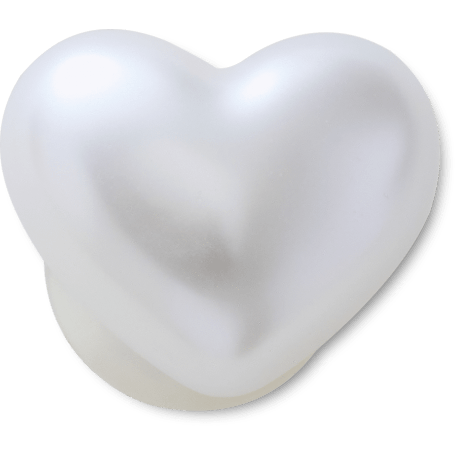 Crocs Pearl Heart Jibbitz™ charms Women|Men|Jibbitz™ Charms