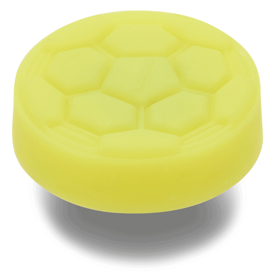 Crocs Lights Up Yellow Soccer Ball Jibbitz™ charms Women|Men|Jibbitz™ Charms