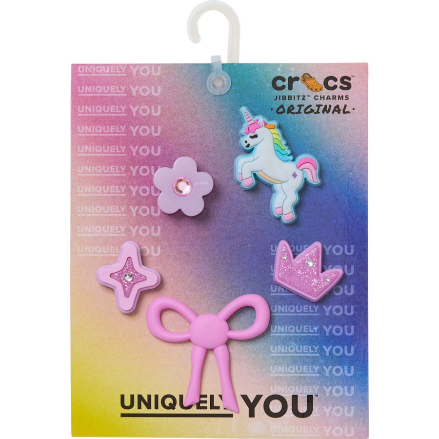Crocs Sweet Pink Girls 5 Pack Jibbitz™ charms Women|Men|Kids|Jibbitz™ Charms
