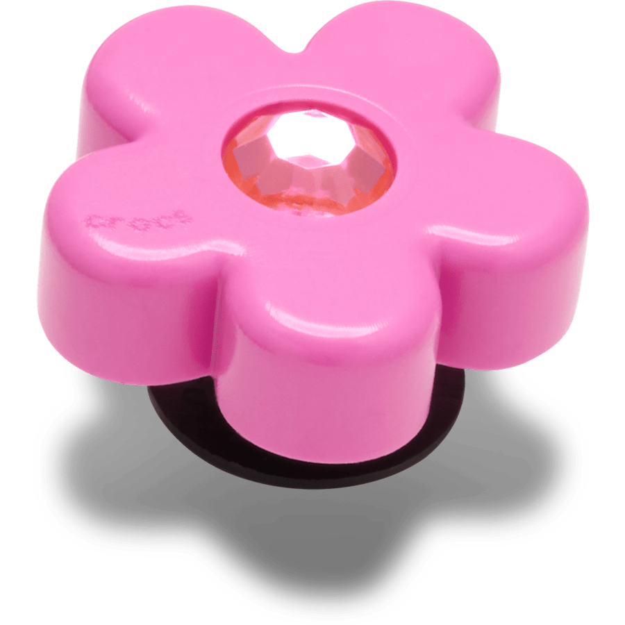 Crocs Bright Pink Flower With Gem Jibbitz™ charms Women|Men