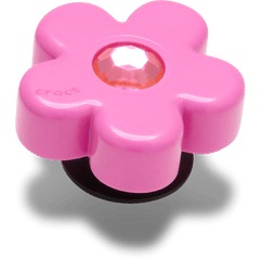Crocs Bright Pink Flower With Gem Jibbitz™ charms Women|Men