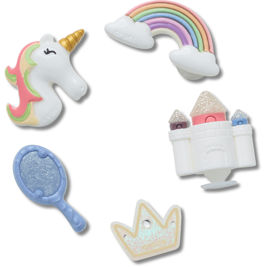 Crocs Pretty Princess 5 Pack Jibbitz™ charms Women|Men|Jibbitz™ Charms