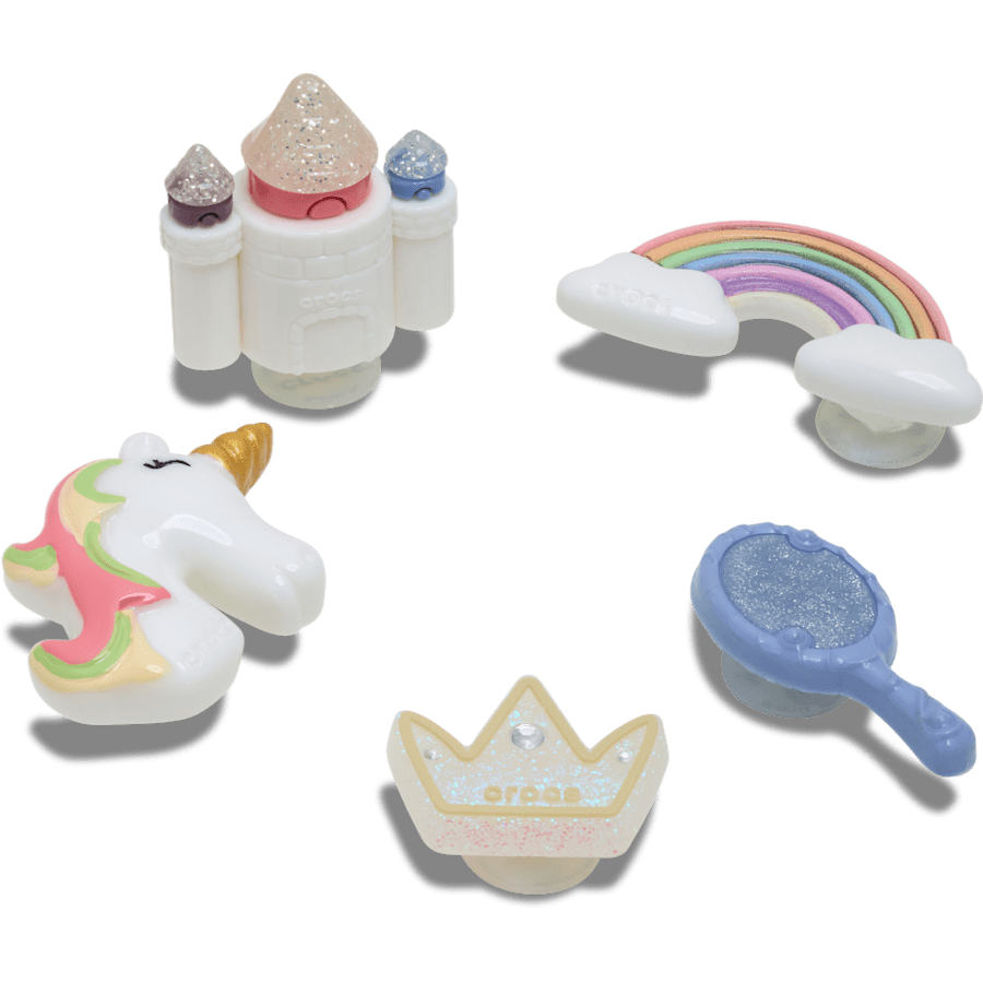 Crocs Pretty Princess 5 Pack Jibbitz™ charms Women|Men|Jibbitz™ Charms