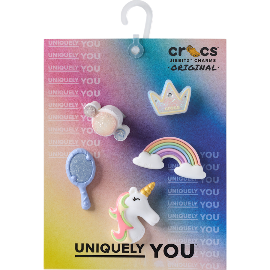 Crocs Pretty Princess 5 Pack Jibbitz™ charms Women|Men|Jibbitz™ Charms