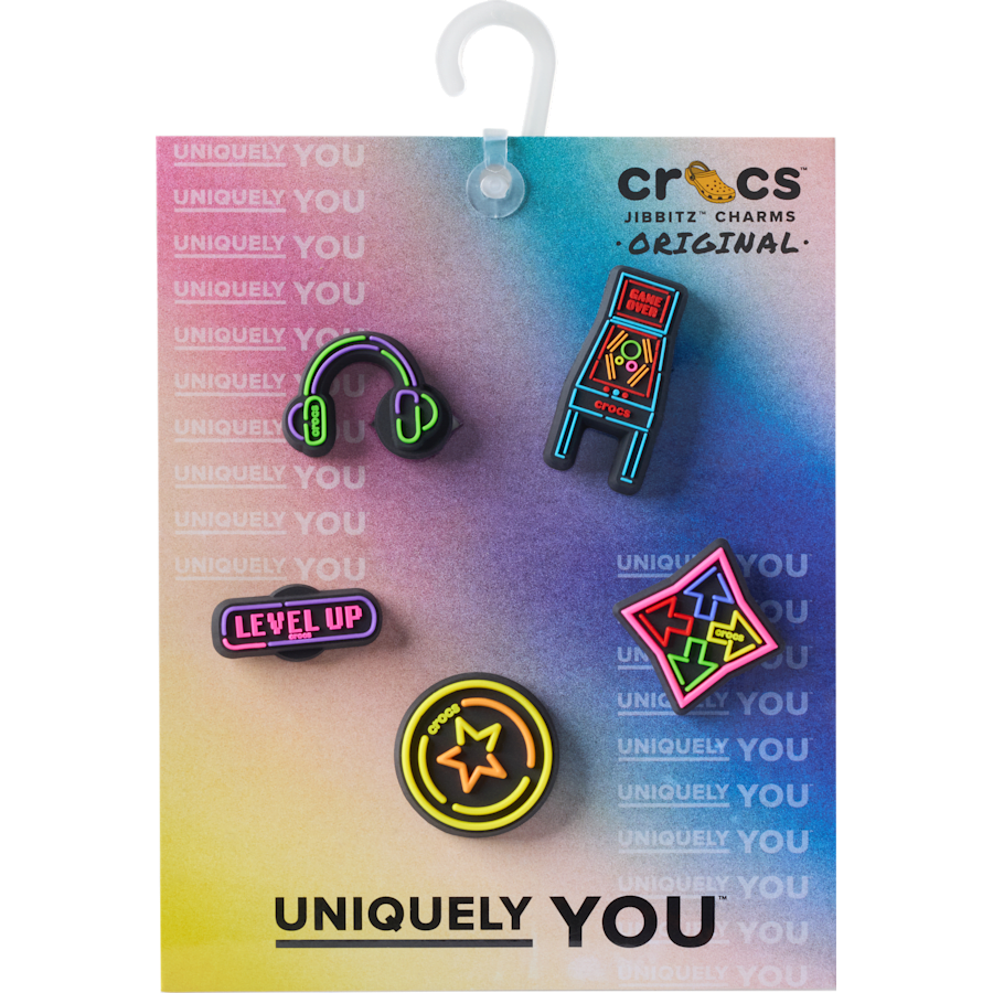 Crocs Level Up Gamer 5 Pack Jibbitz™ charms Women|Men|Jibbitz™ Charms