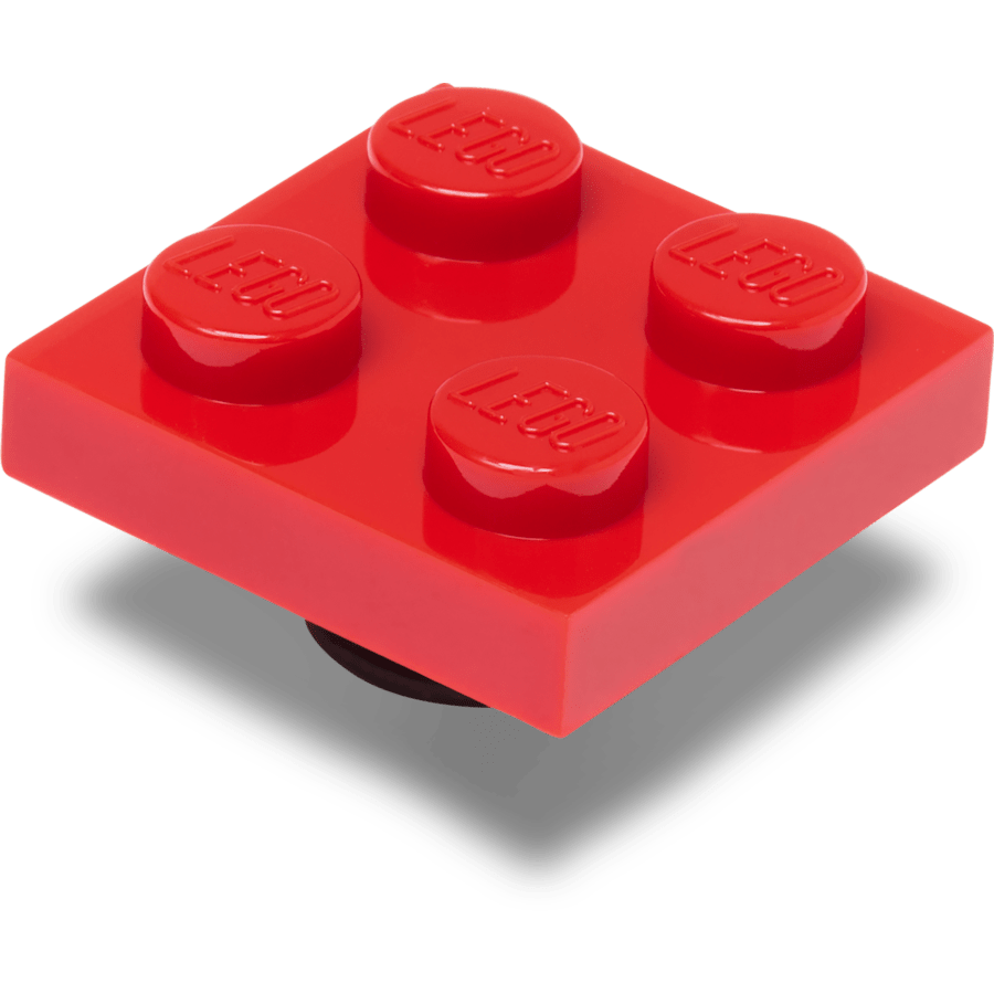 Crocs LEGO® Red Tile 2x2 Jibbitz™ charms Women|Men|Jibbitz™ Charms