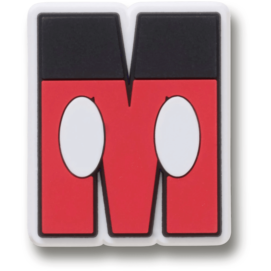 Crocs Disney Character Letter M Jibbitz™ charms Women|Men|Kids|Jibbitz™ Charms