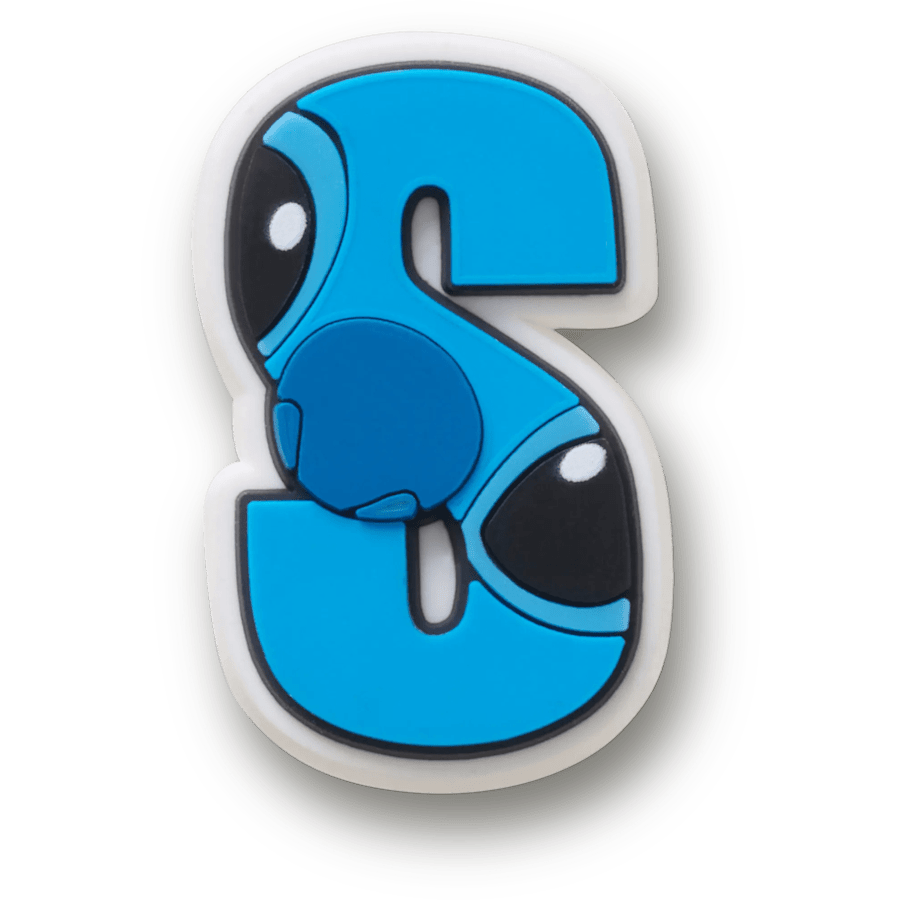 Crocs Disney Character Letter S Jibbitz™ charms Women|Men|Kids|Jibbitz™ Charms