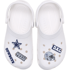 Crocs NFL Dallas Cowboys 5 Pack Jibbitz Shoe Charm Women|Men|Jibbitz™ Charms