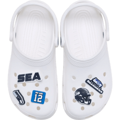 Crocs NFL Seattle Seahawks 5 Pack Jibbitz Shoe Charm Women|Men|Jibbitz™ Charms