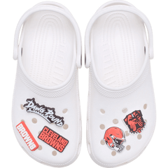 Crocs NFL Cleveland Browns 5 Pack Jibbitz Shoe Charm Women|Men|Jibbitz™ Charms