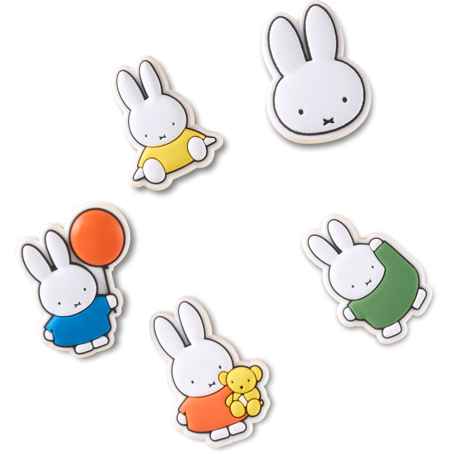 Crocs Miffy 5 Pack Jibbitz™ charms Women|Men|Jibbitz™ Charms