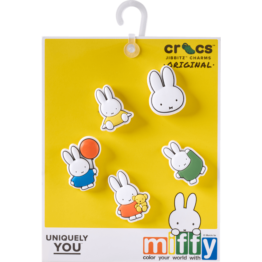 Crocs Miffy 5 Pack Jibbitz™ charms Women|Men|Jibbitz™ Charms