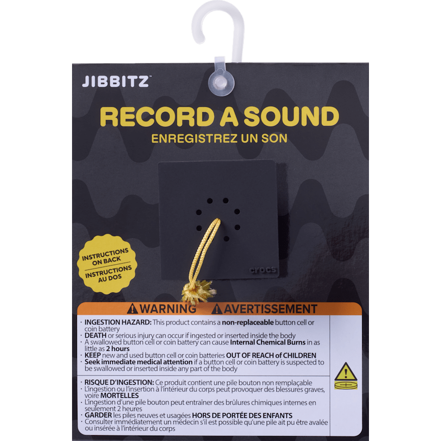 Crocs RecordYourOwnSoundGraduation Jibbitz™ charms Women|Men