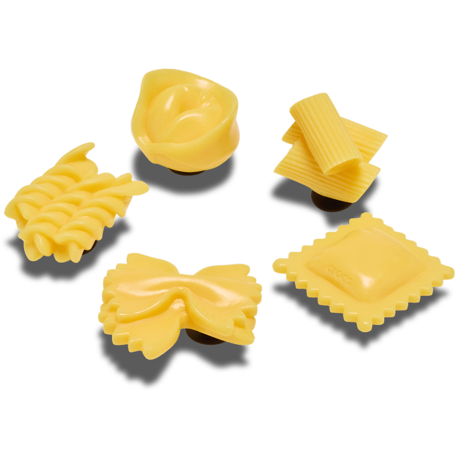 Crocs Realistic Pasta 5 Pack Jibbitz™ charms Women|Men|Jibbitz™ Charms