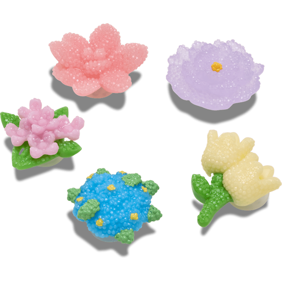 Crocs Beaded Flowers 5 Pack Jibbitz™ charms Women|Men|Jibbitz™ Charms