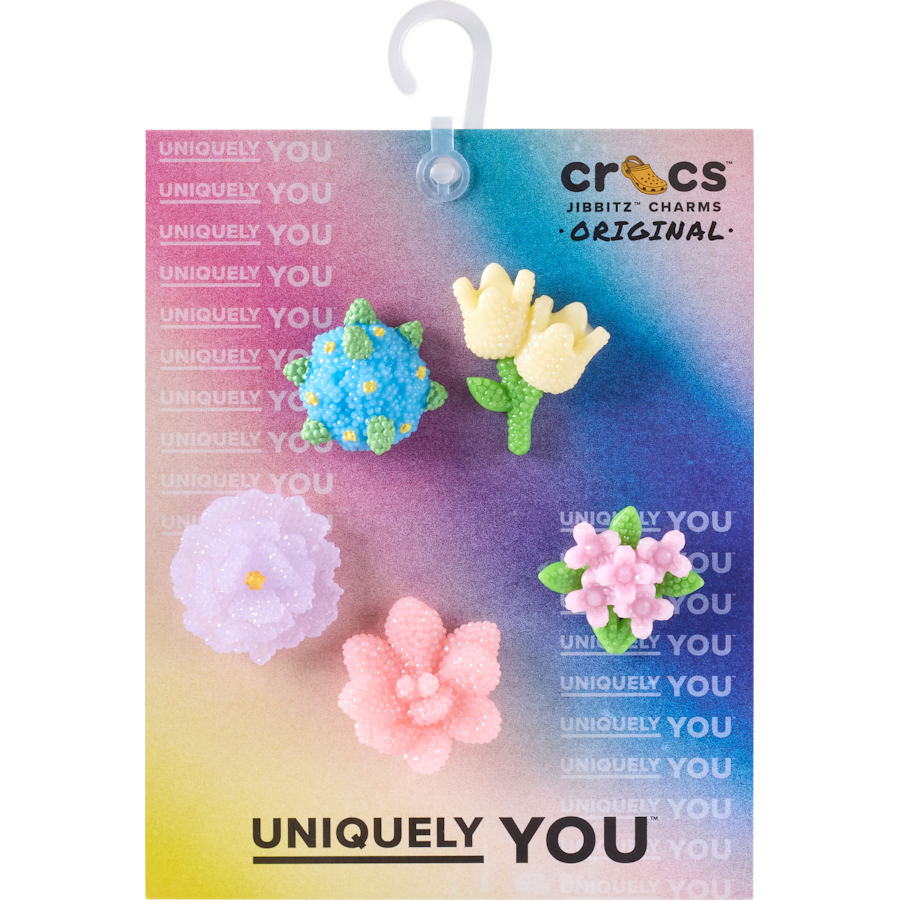 Crocs Beaded Flowers 5 Pack Jibbitz™ charms Women|Men|Jibbitz™ Charms