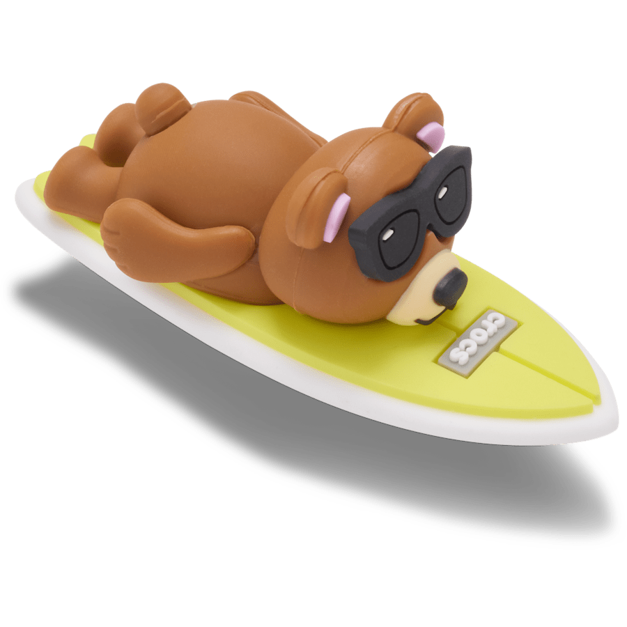 Crocs 3D Surfing Bear Jibbitz™ charms Women|Men
