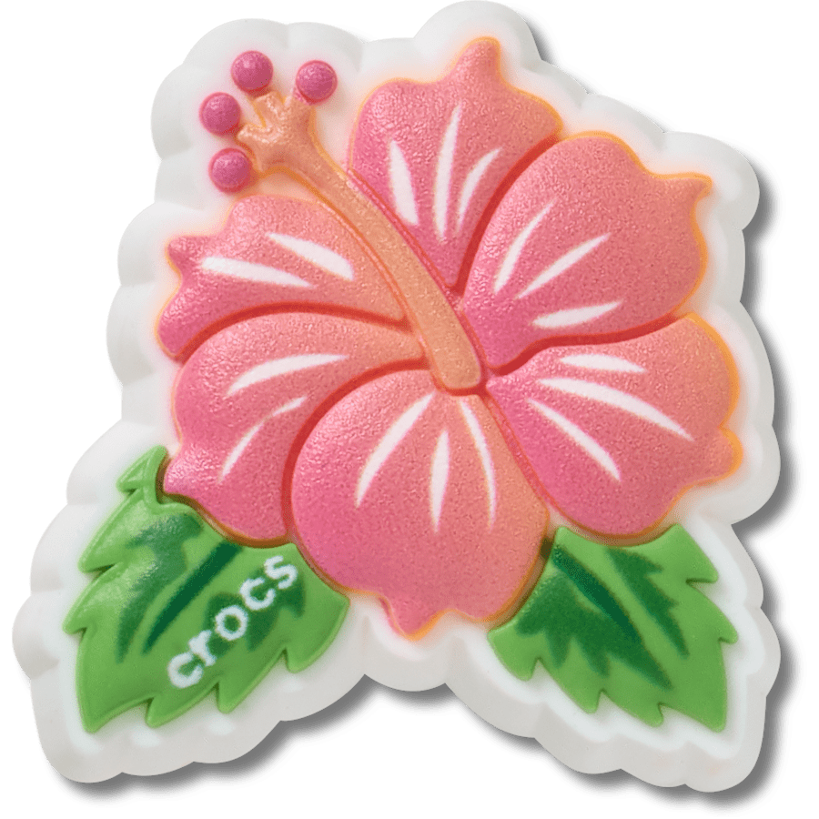 Crocs Blue Tropical Hibiscus Jibbitz™ charms Women|Men