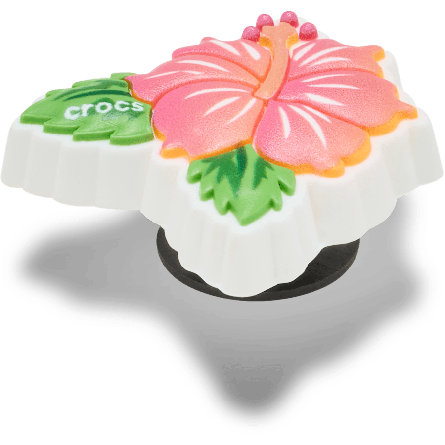 Crocs Blue Tropical Hibiscus Jibbitz™ charms Women|Men