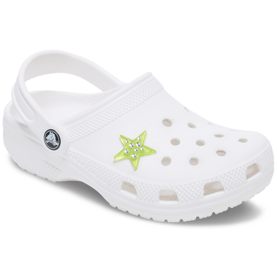 Crocs Green Gem Star Jibbitz™ charms Women|Men