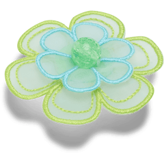 Crocs Green Mesh Flower Jibbitz™ charms Women|Men