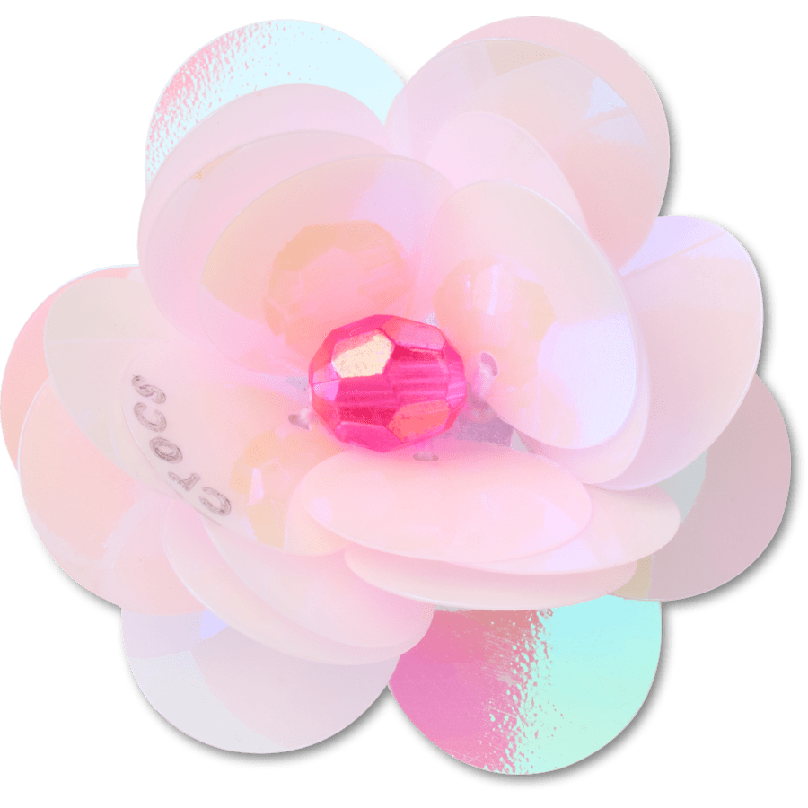 Crocs Sequin Pink Flower Jibbitz™ charms Women|Men