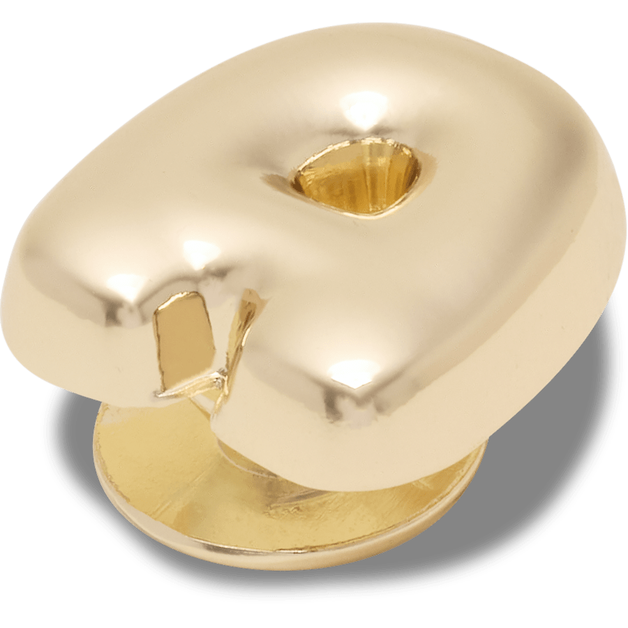 Crocs Gold Bubble Letter A Jibbitz™ charms Women|Men|Jibbitz™ Charms