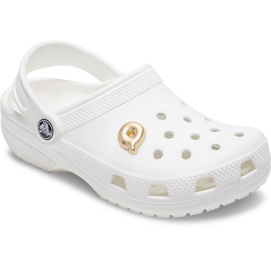 Crocs Gold Bubble Letter Q Jibbitz™ charms Women|Men|Jibbitz™ Charms