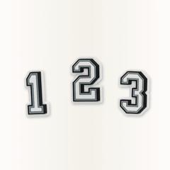 Crocs Number 0-9 Jibbitz Shoe Charm Women|Men|Jibbitz™ Charms